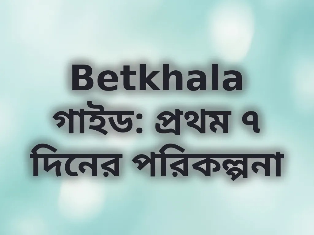 নতুন প্লেয়ার গাইড